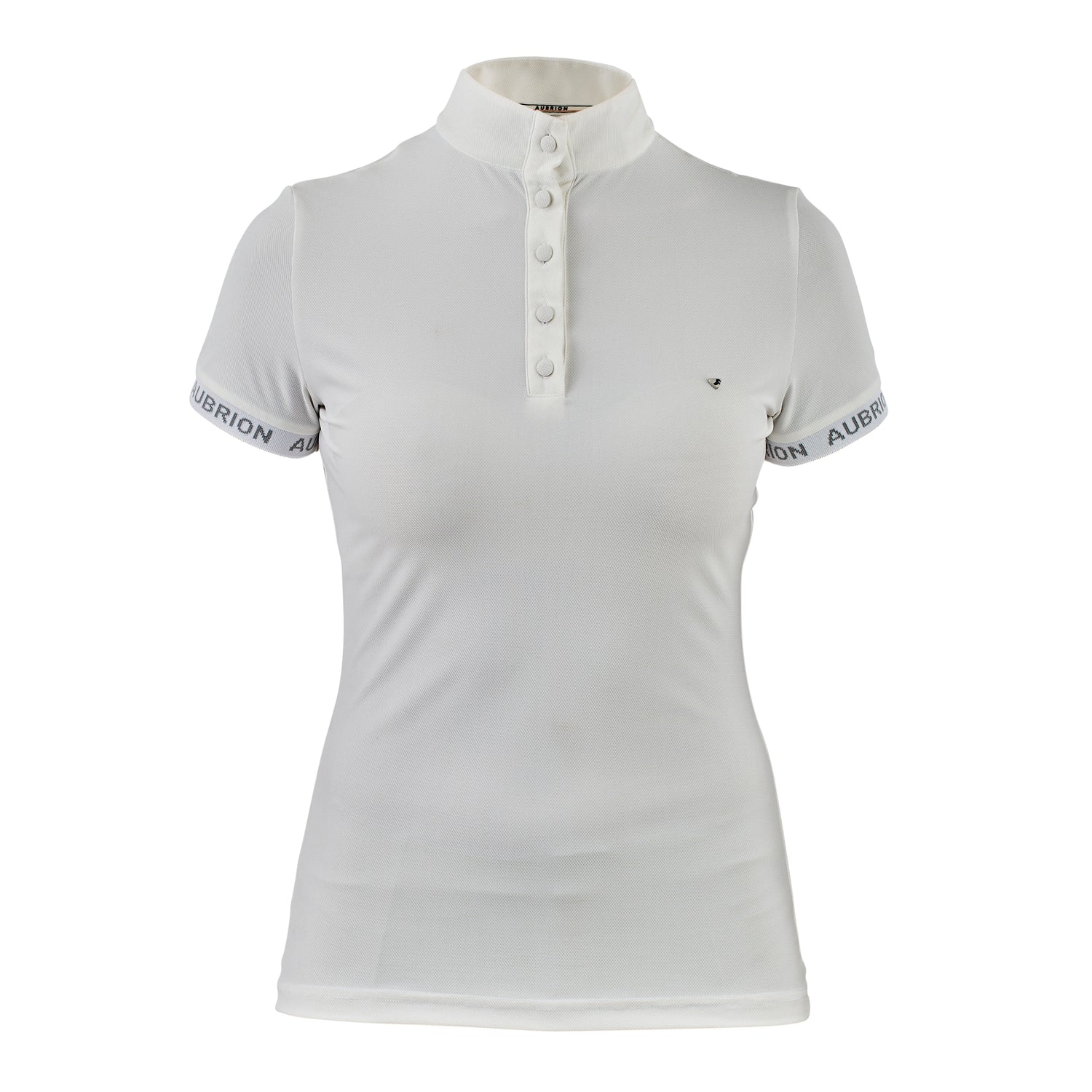 Shires Aubrion Attley Young Rider Show Shirt #colour_white