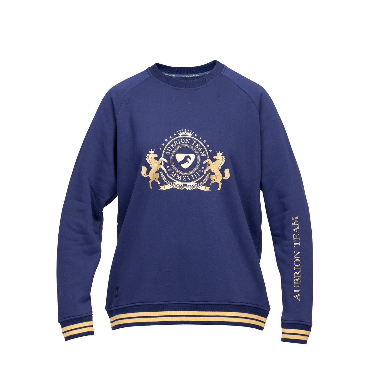 Shires Aubrion Young Rider Team Sweatshirt #colour_midnight