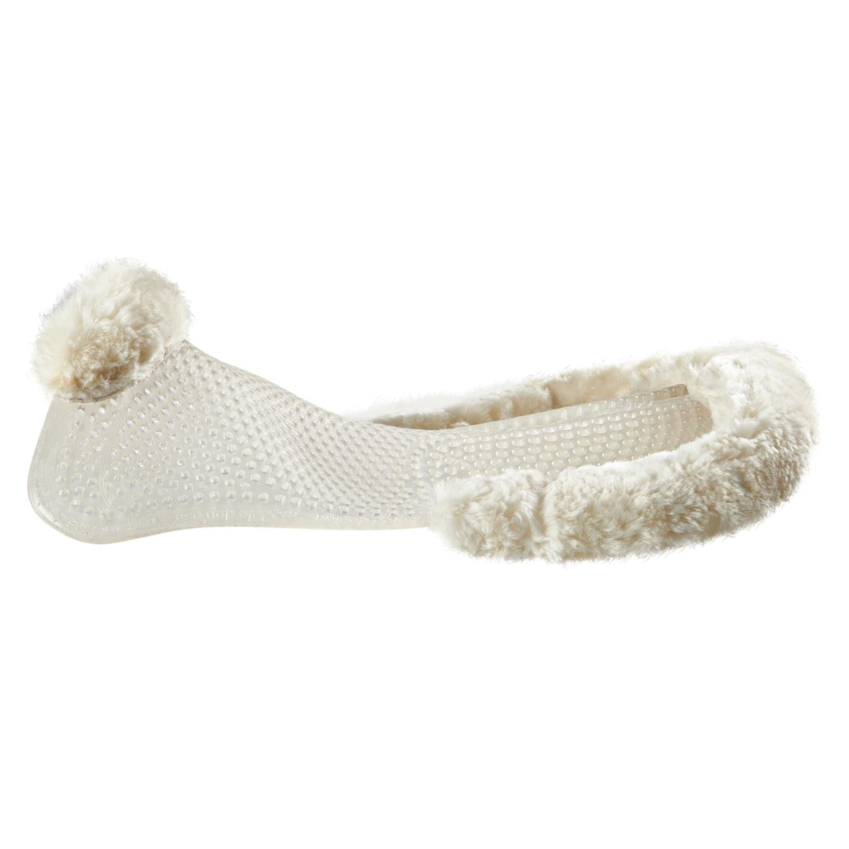 Acavallo Gel Ns-S Classic-S Cut-Out Rear Riser #colour_transparent-natural