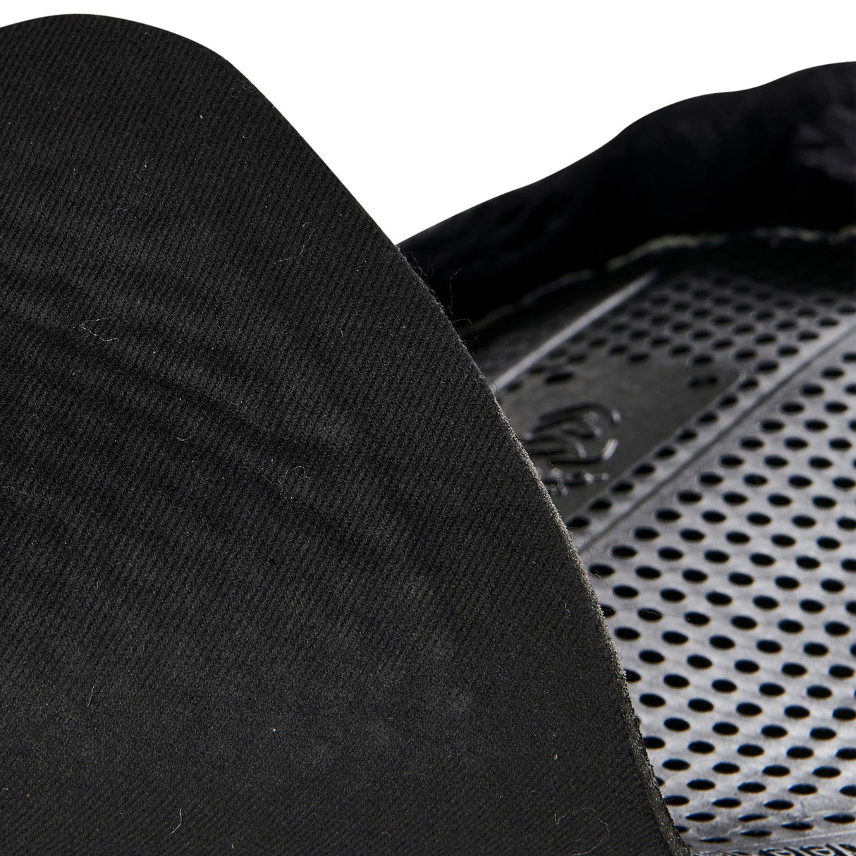 Acavallo Gel Ns-S Classic-S 1/2 Cut-Out Dri-Lex Flat #colour_black-black