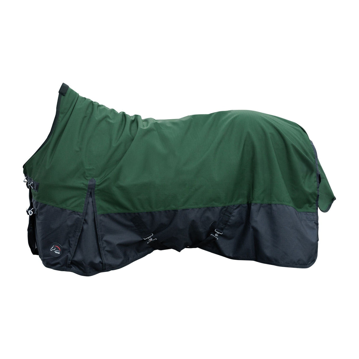 HKM 1200D Light Highneck Rug -Glasgow- #colour_deep-green-black