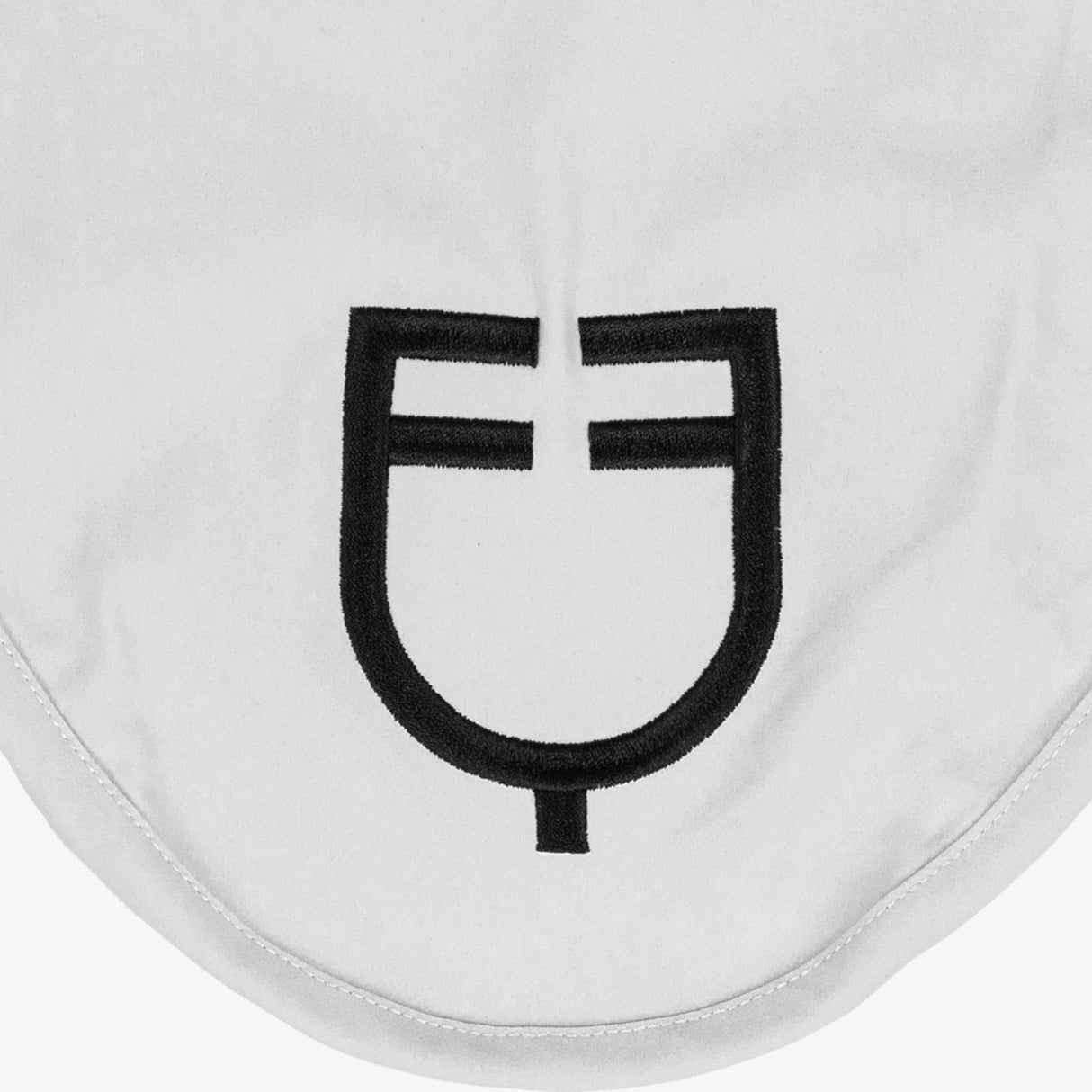 Equestro Fly Veil Stretch Technical Fabric With Logo #colour_white