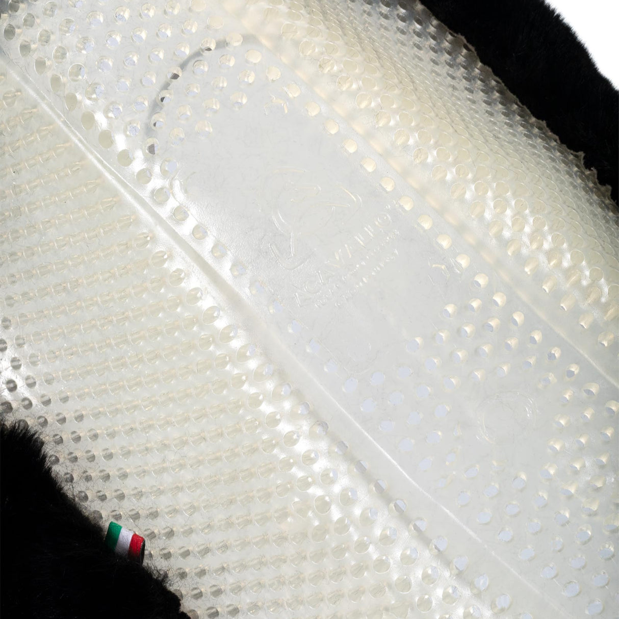 Acavallo Gel Ns-Fs Classic-Fs Cut-Out Flat #colour_transparent-black