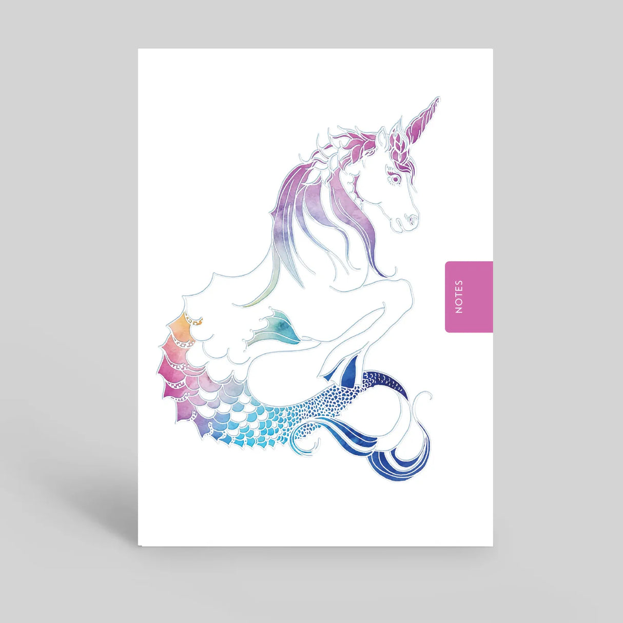 Deckled Edge Notebook #style_mythical-merhorse