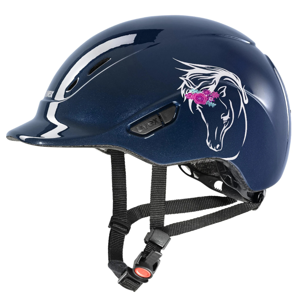 Uvex Kidoxx #colour_flower-burgundy-shiny