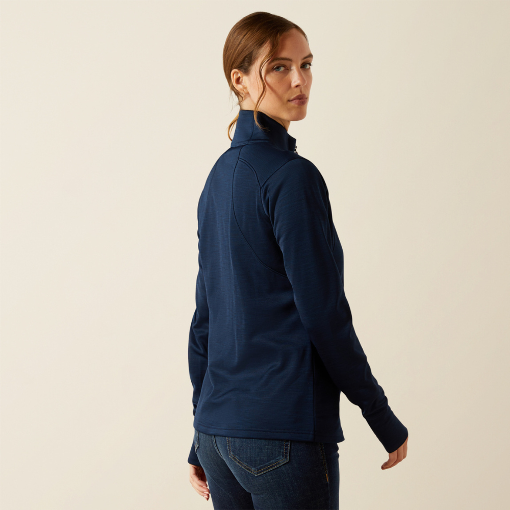 Ariat Women's Team EQ 1/2 Zip Pullover #colour_navy