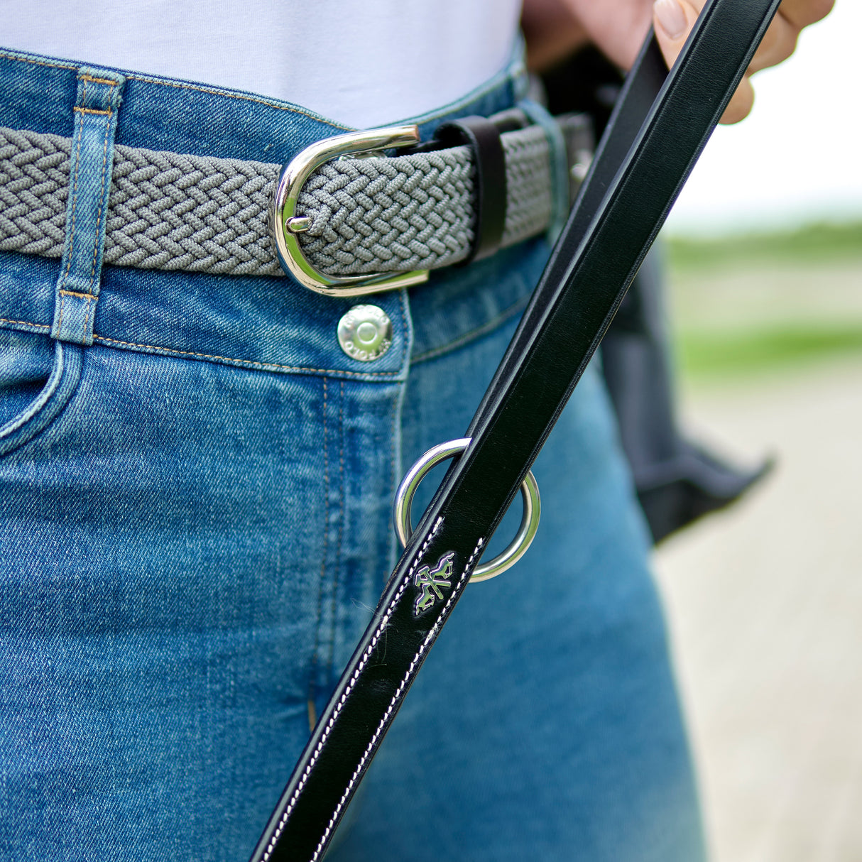 HV Polo Legacy Dog Lead #colour_black