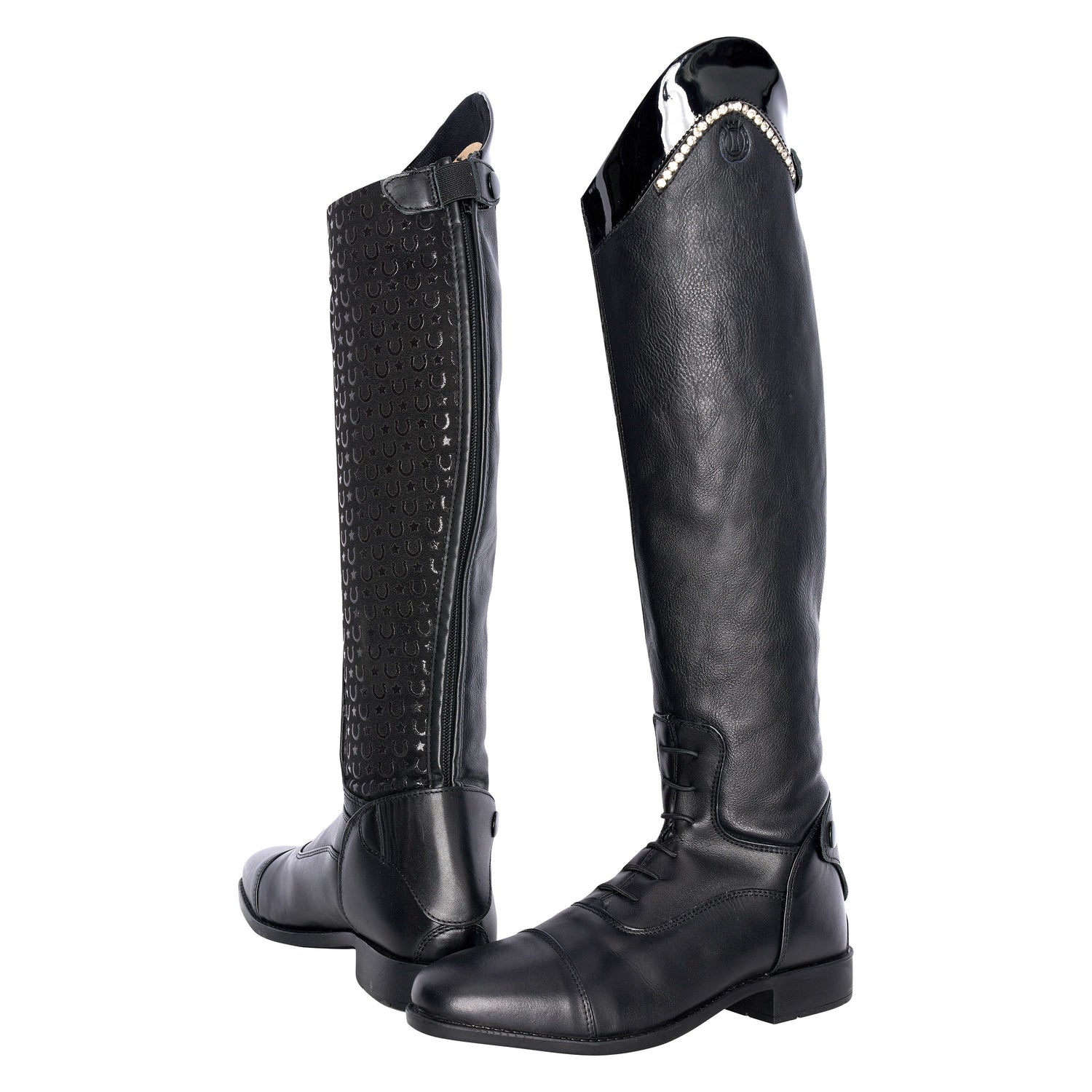Imperial Riding Children's Walker Glam Riding Boots #Cololur_black