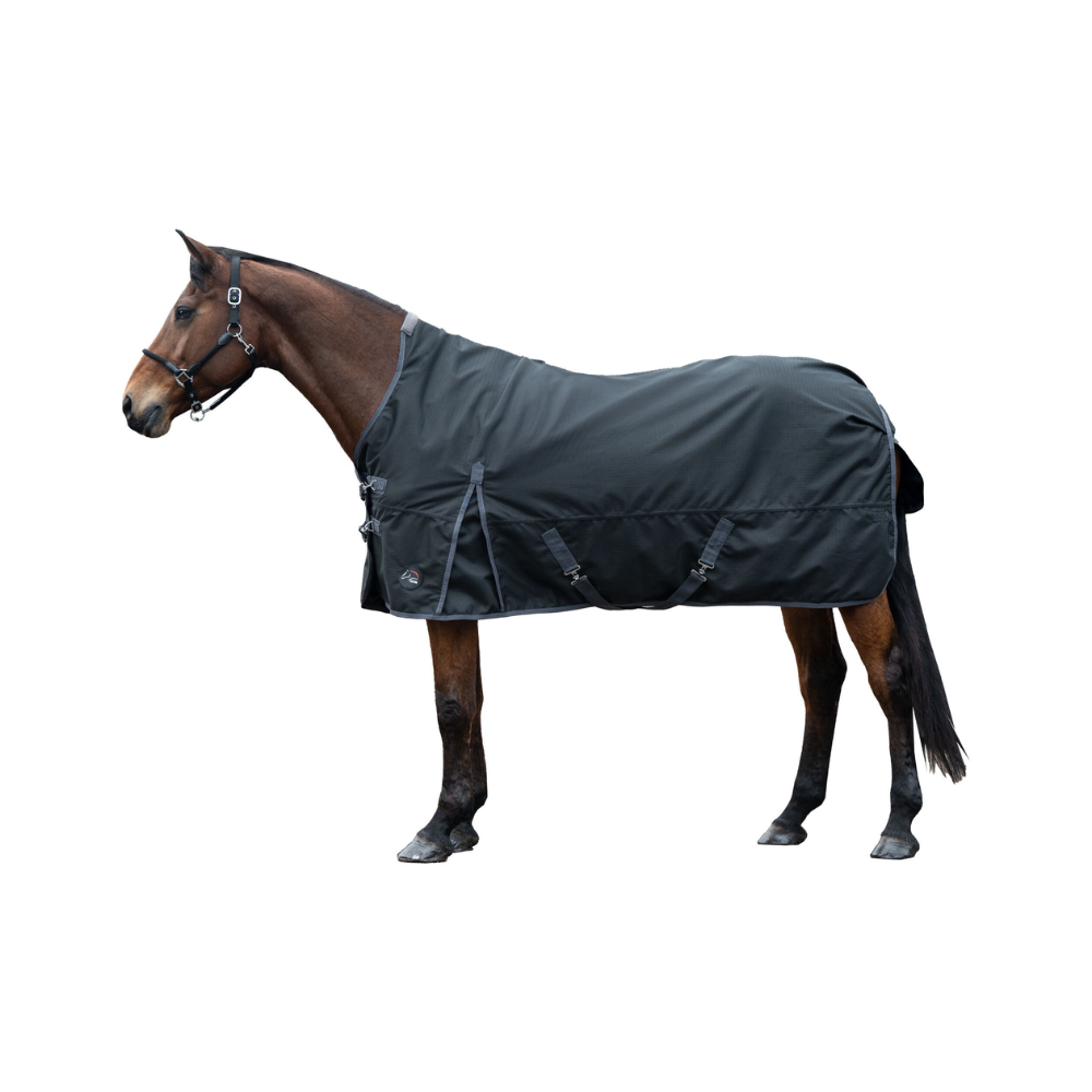 HKM 1200D Light Highneck Rug -Glasgow- #colour_black