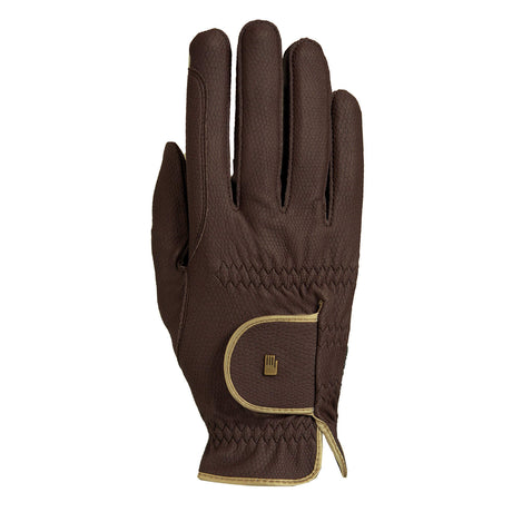 Roeckl Lona Riding Gloves #colour_mocha-gold