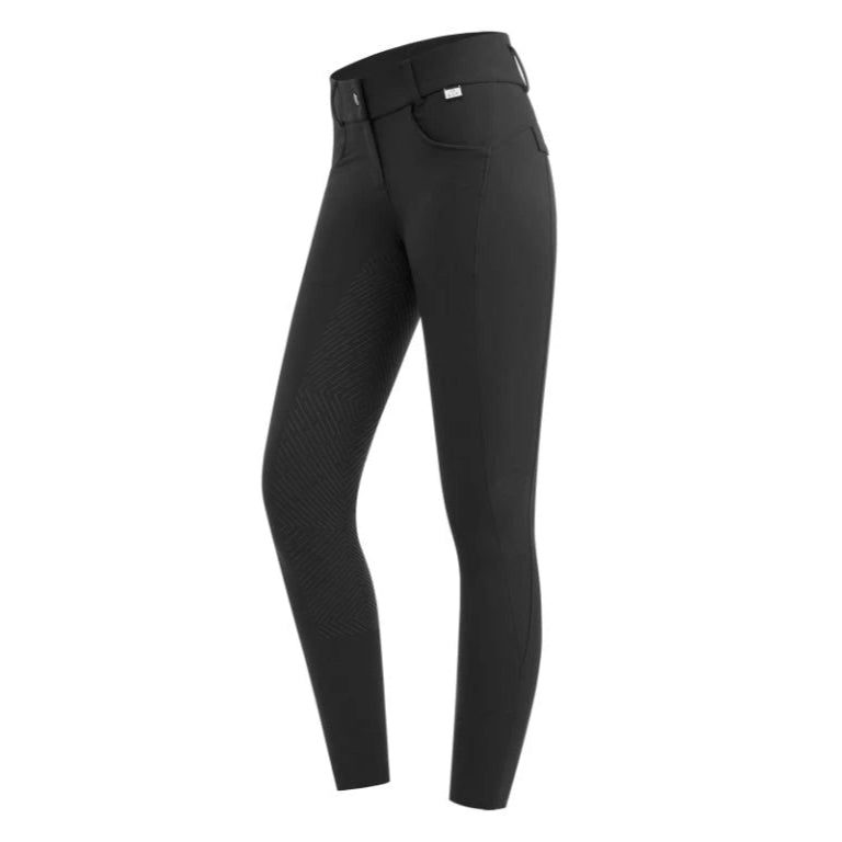 E.L.T Ladies Comfort Ride Glam Breeches #colour_black
