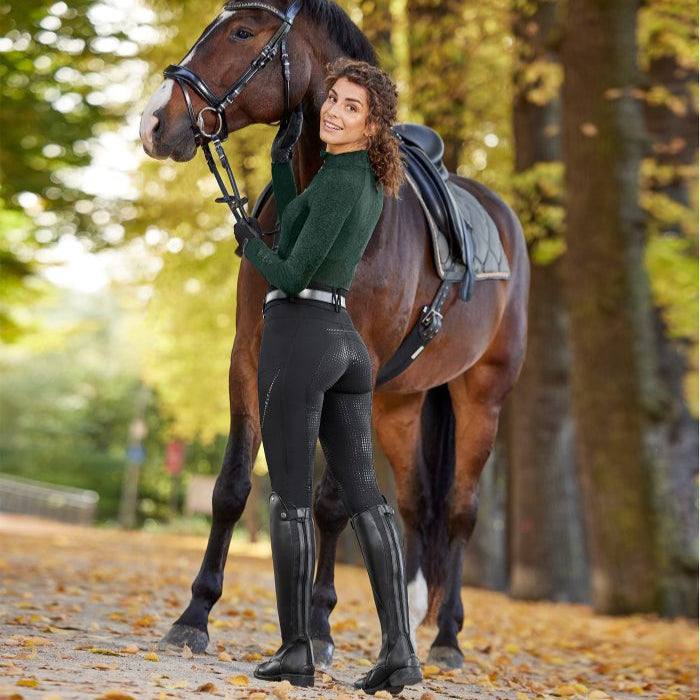 E.L.T Mina Ladies Thermal Breeches #colour_black