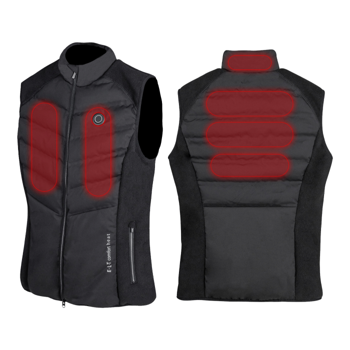 E.L.T Comfort Heat Heated Vest #colour_black