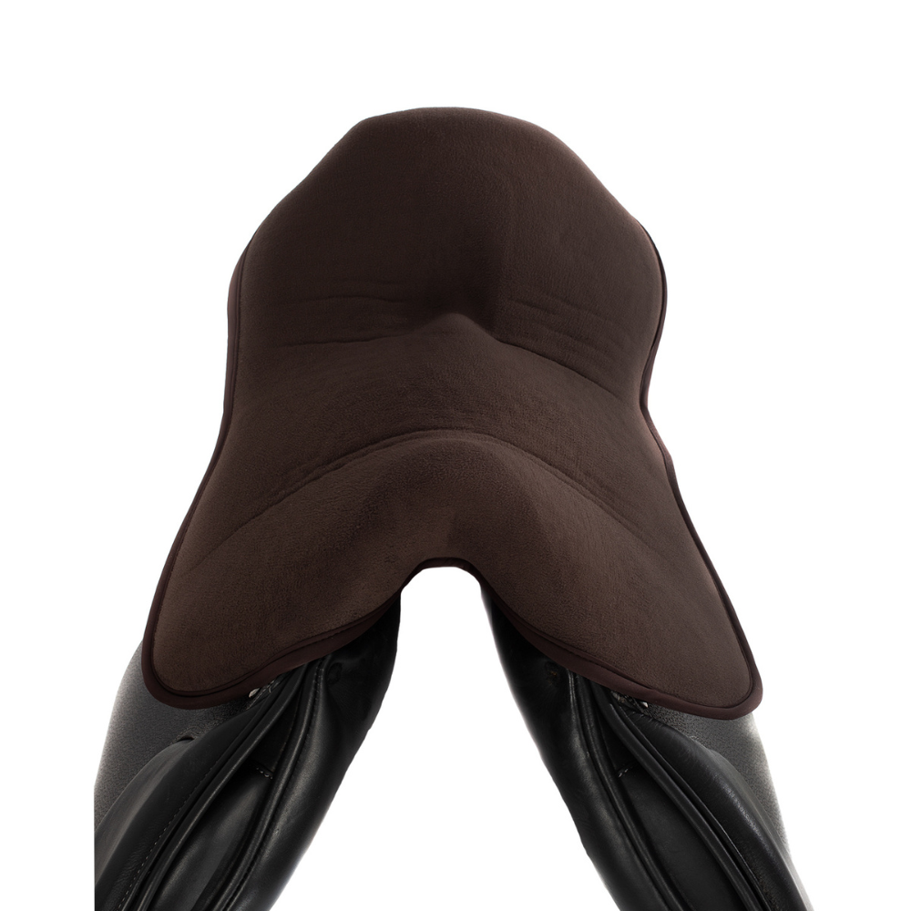 Acavallo Ortho-Coccyx Seat Saver Jumping Classic Gel-In Dri-Lex 20mm #colour_brown