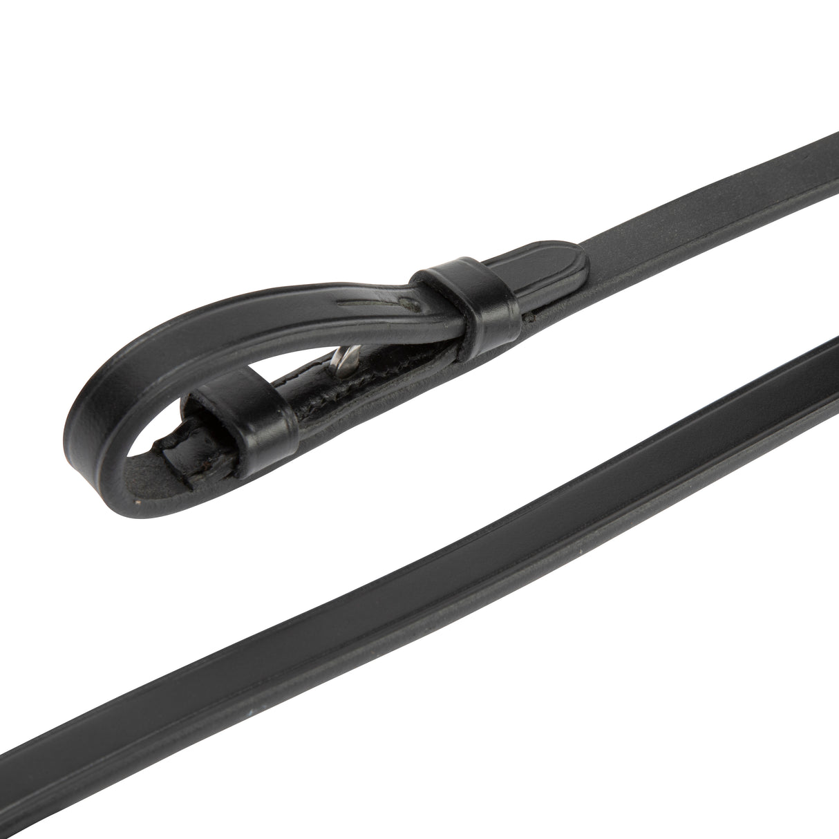 Shires Lusso Curb Reins #colour_black