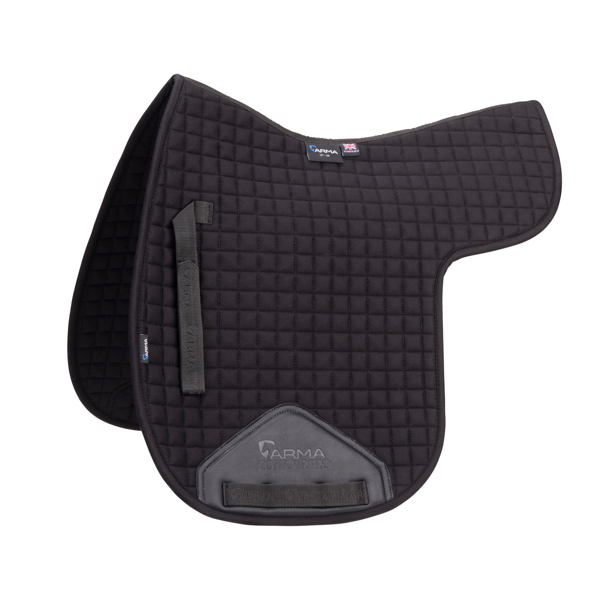 Shires ARMA Deluxe Cotton Numnah #colour_black