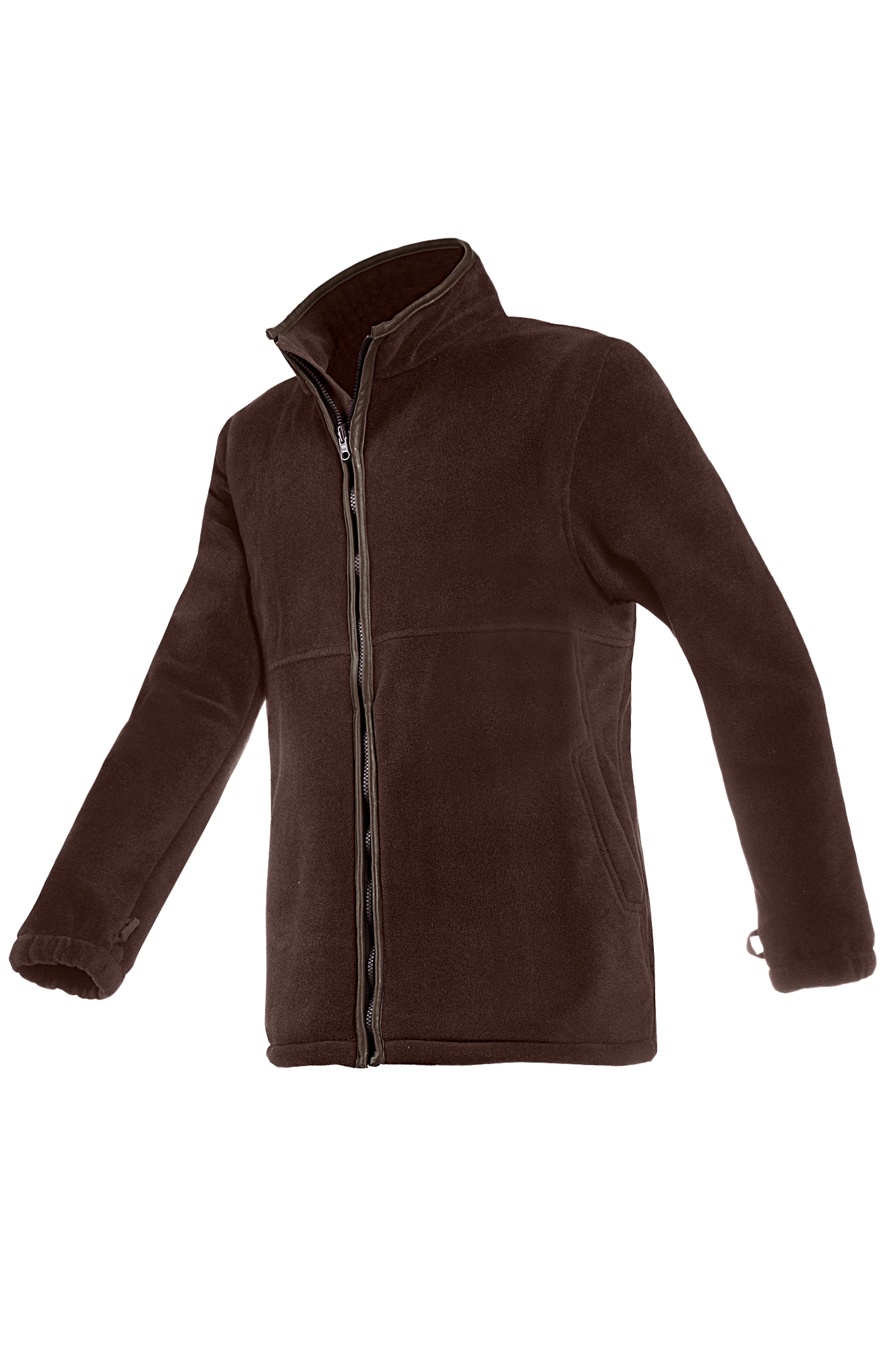 Baleno Henry Mens Fleece Jacket #colour_chocolate