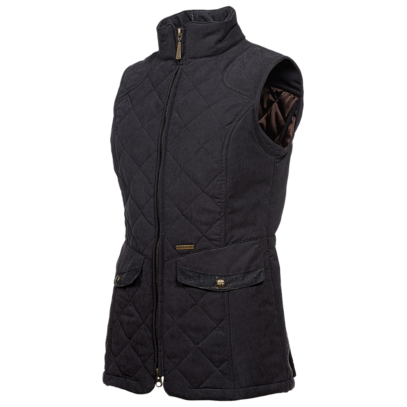 Baleno Chester Fashionable Quilted Ladies Bodywarmer #colour_dark-navy