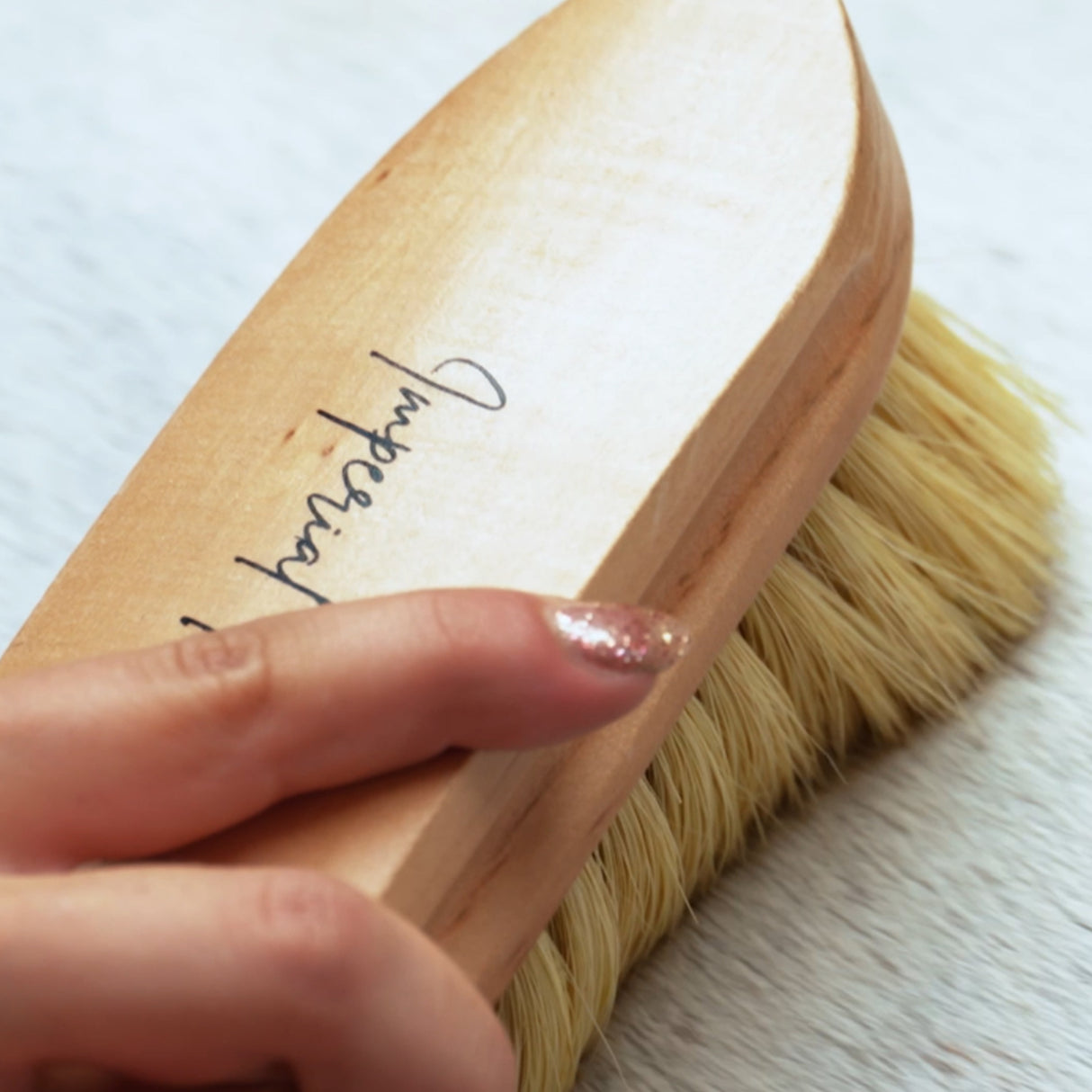 Imperial Riding Natural Dandy Brush #colour_natural