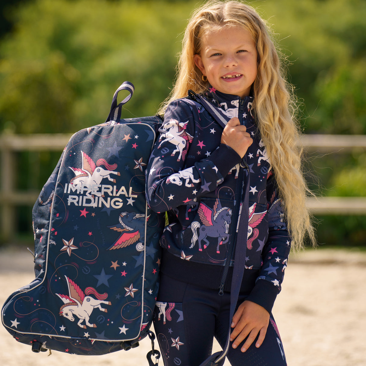Imperial Riding Classic Children's Boots Bag #Colour_pixie-dust-AOP