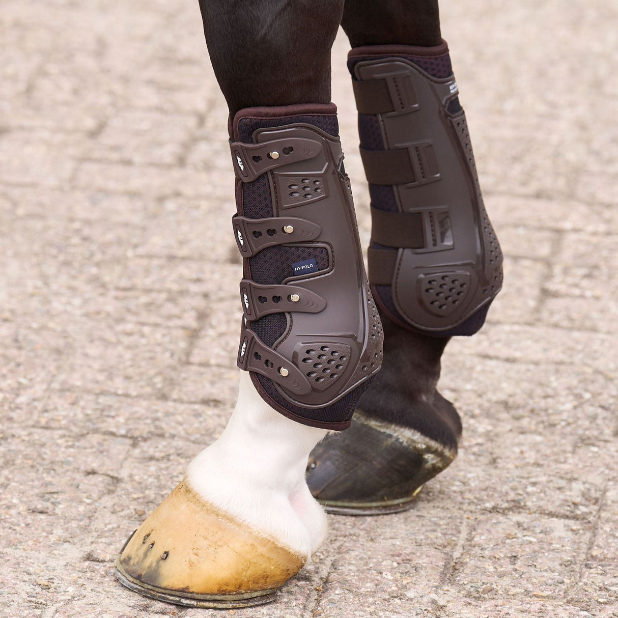 HV Polo Pro Movement Dressage Boots #colour_brown