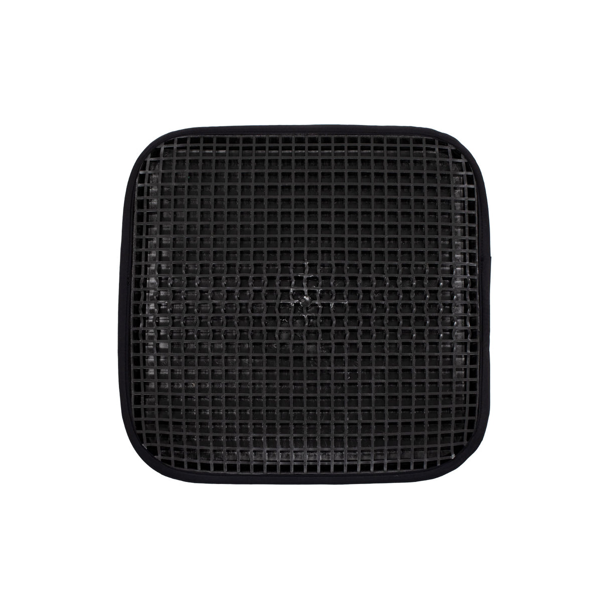 Acavallo Chair Seat Saver Classic Gel Suede #colour_black