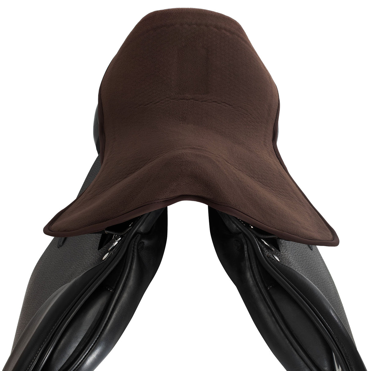 Acavallo Pony Standard Seat Saver Jumping Classic Gel-In Dri-Lex #colour_brown