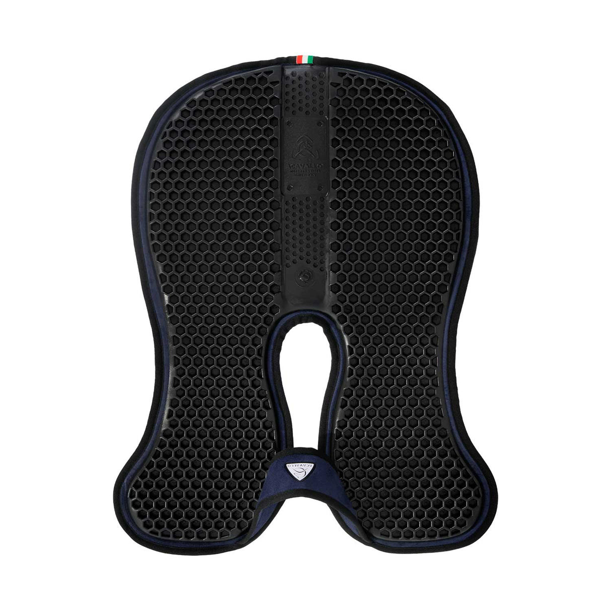 Acavallo Pad SP WFS Suede Hexagonal Gel Flat #colour_blue