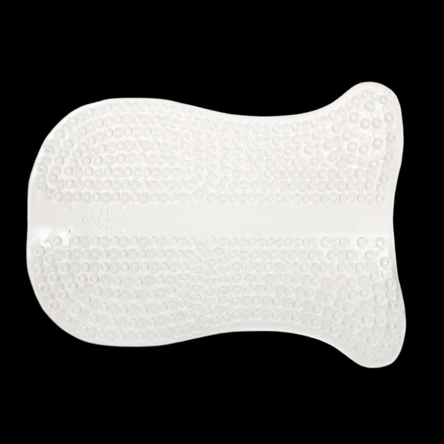 Acavallo Gel Ns Massage Front & Rear Riser #colour_white