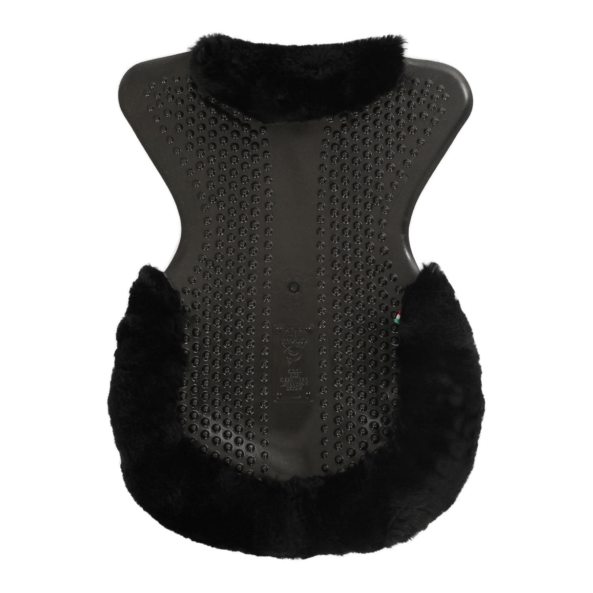 Acavallo Gel NS-S Massage-S Cut-Out Flat #colour_black-black