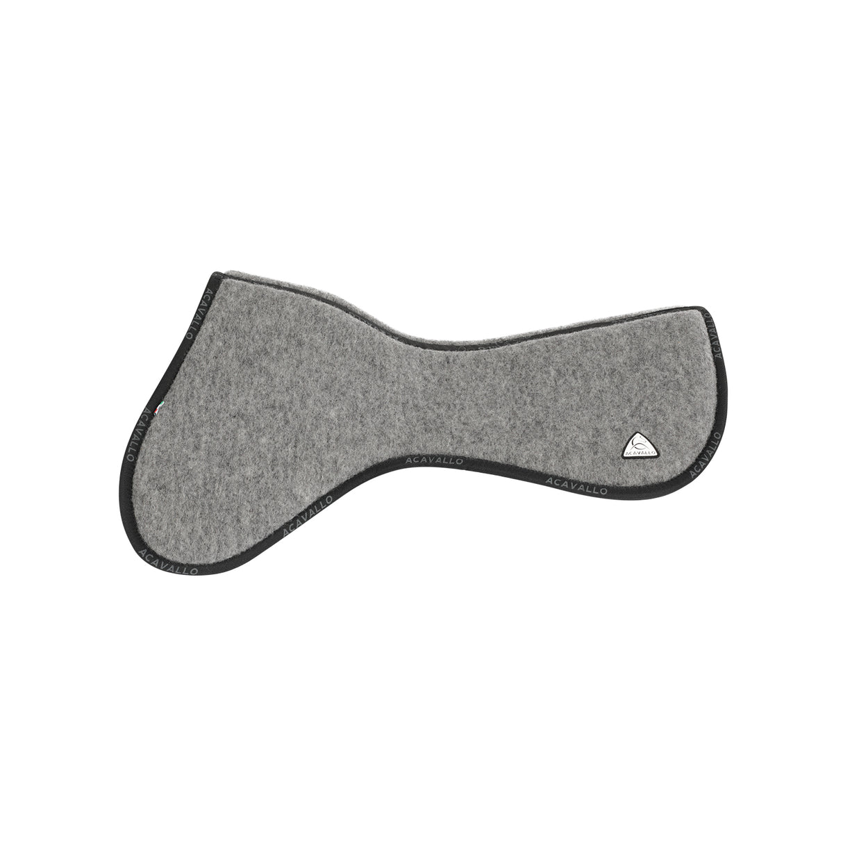 Acavallo Pad MF JCCS CW-CS Virgin Wool Flat #colour_grey