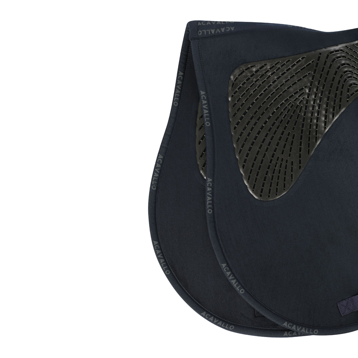 Acavallo Saddle Pad JS CW-CS Twin Sided Gel Grip #colour_blue