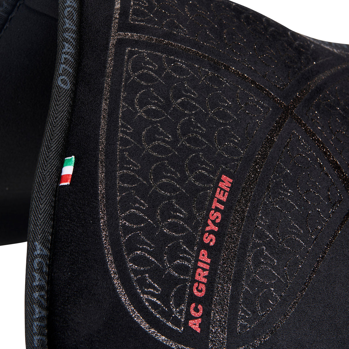 Acavallo Pad MF HPS CW-CS Suede AC Grip Flat #colour_black-brown