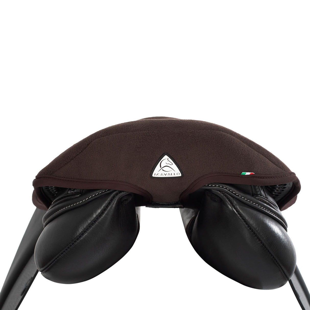 Acavallo Standard Seat Saver Jumping Classic Gel-In Dri-Lex 20mm #colour_brown