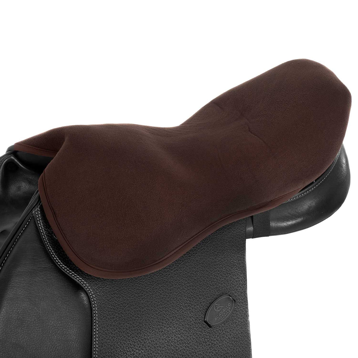 Acavallo Standard Seat Saver Jumping Air Plus Gel-In Dri-Lex 10mm #colour_brown