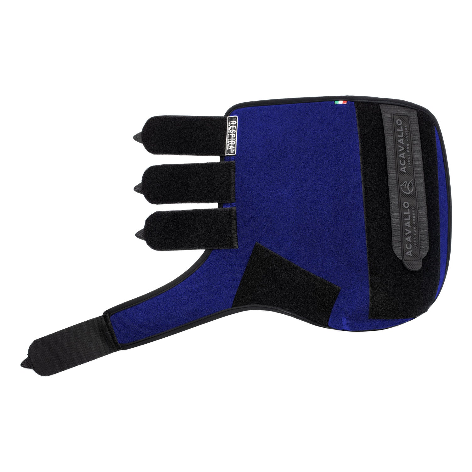 Acavallo Respira Hind Boots Neoprene Classic Gel #colour_blue