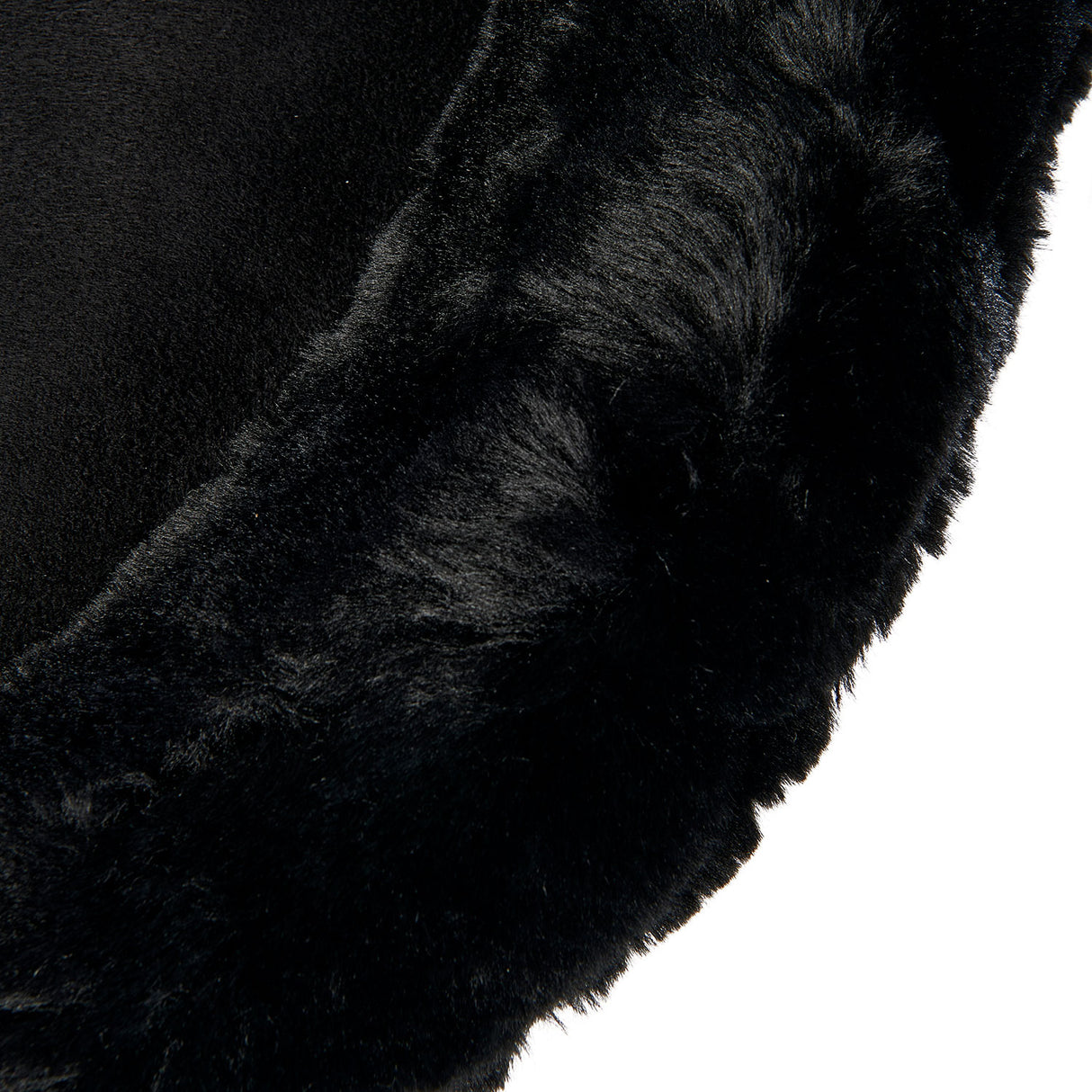 Acavallo Pad Piuma-FS WFS-FS Pocket Suede Rear Riser #colour_black