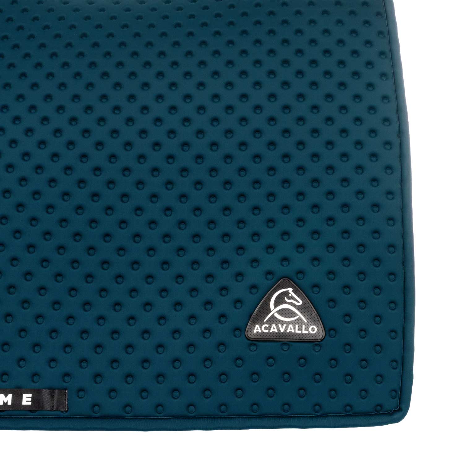 Acavallo Point Dressage Saddle Pad W/Square Back Corner #colour_green