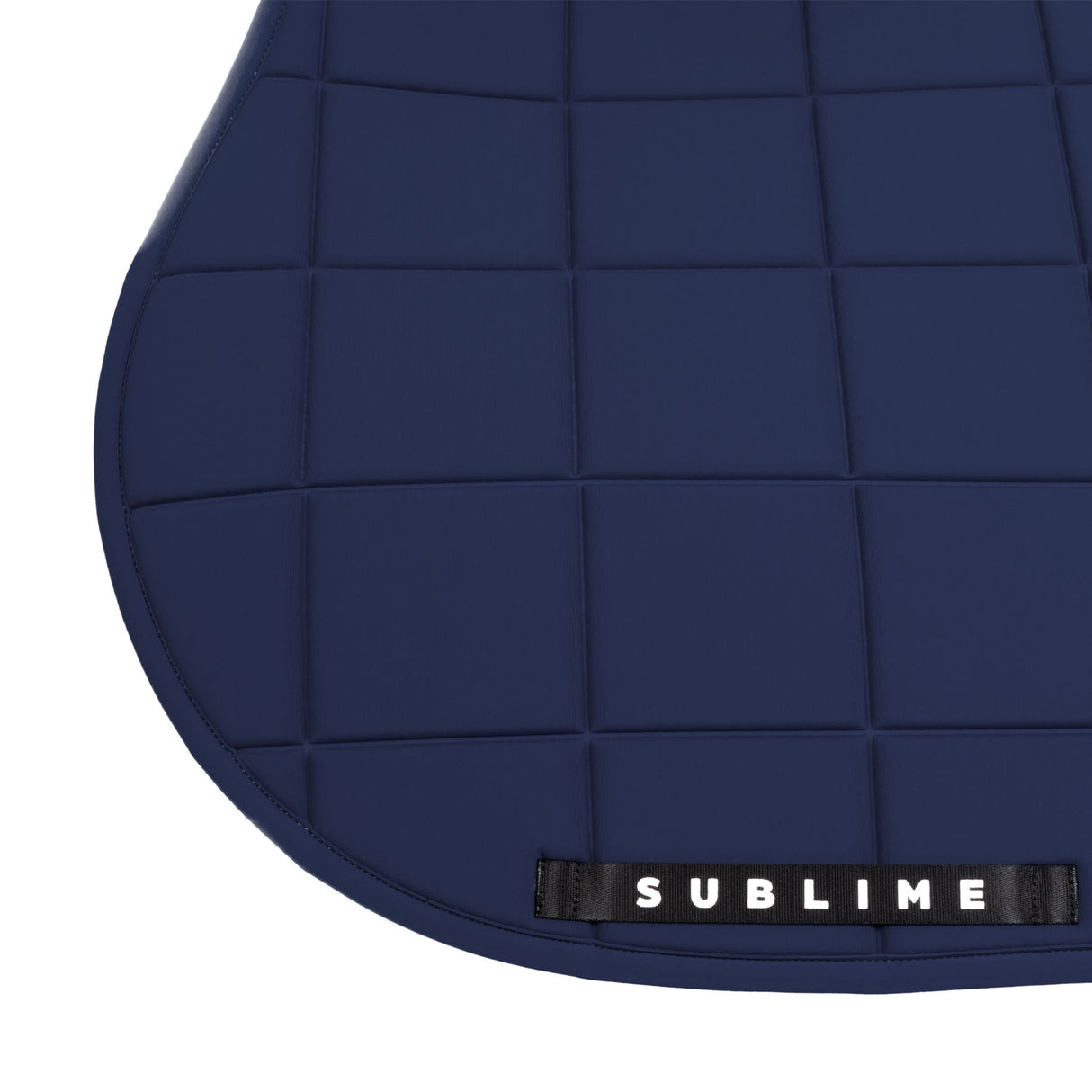 Acavallo Square Jumping Saddle Pad #colour_blue