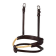 Acavallo Rope Flash Noseband #colour_brown