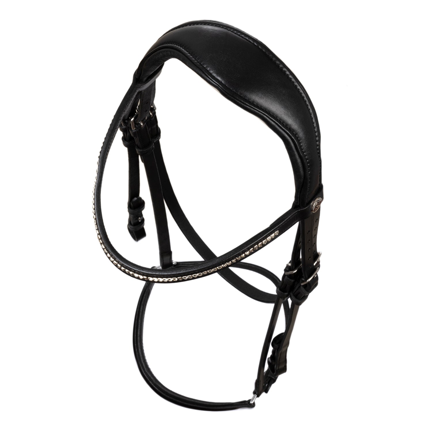 Acavallo Dama Bridle Calfskin #colour_black