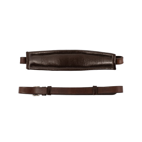 Acavallo Hackamore Noseband Calfskin #colour_brown