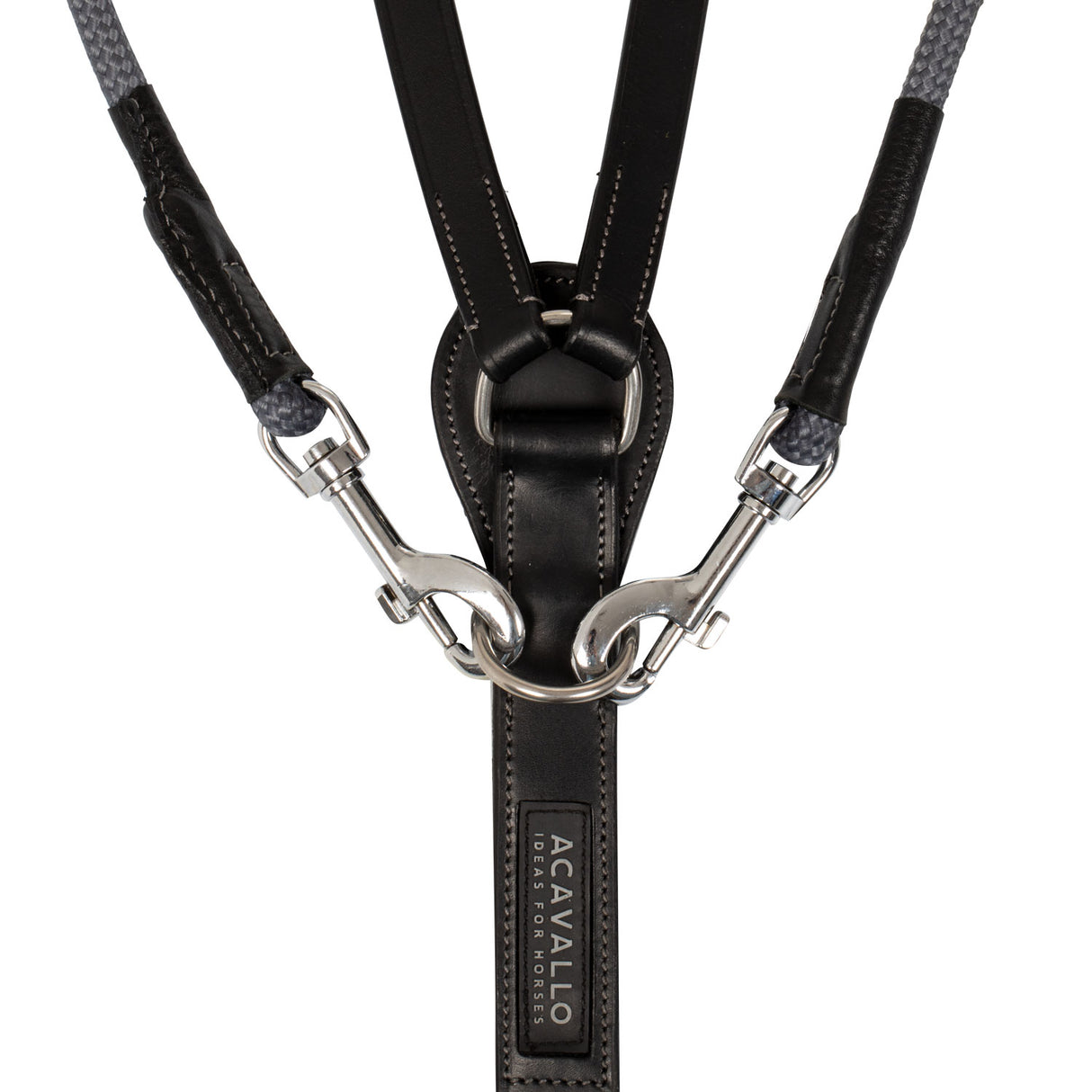 Acavallo Chambon Italian Calfskin & Nylon #colour_black