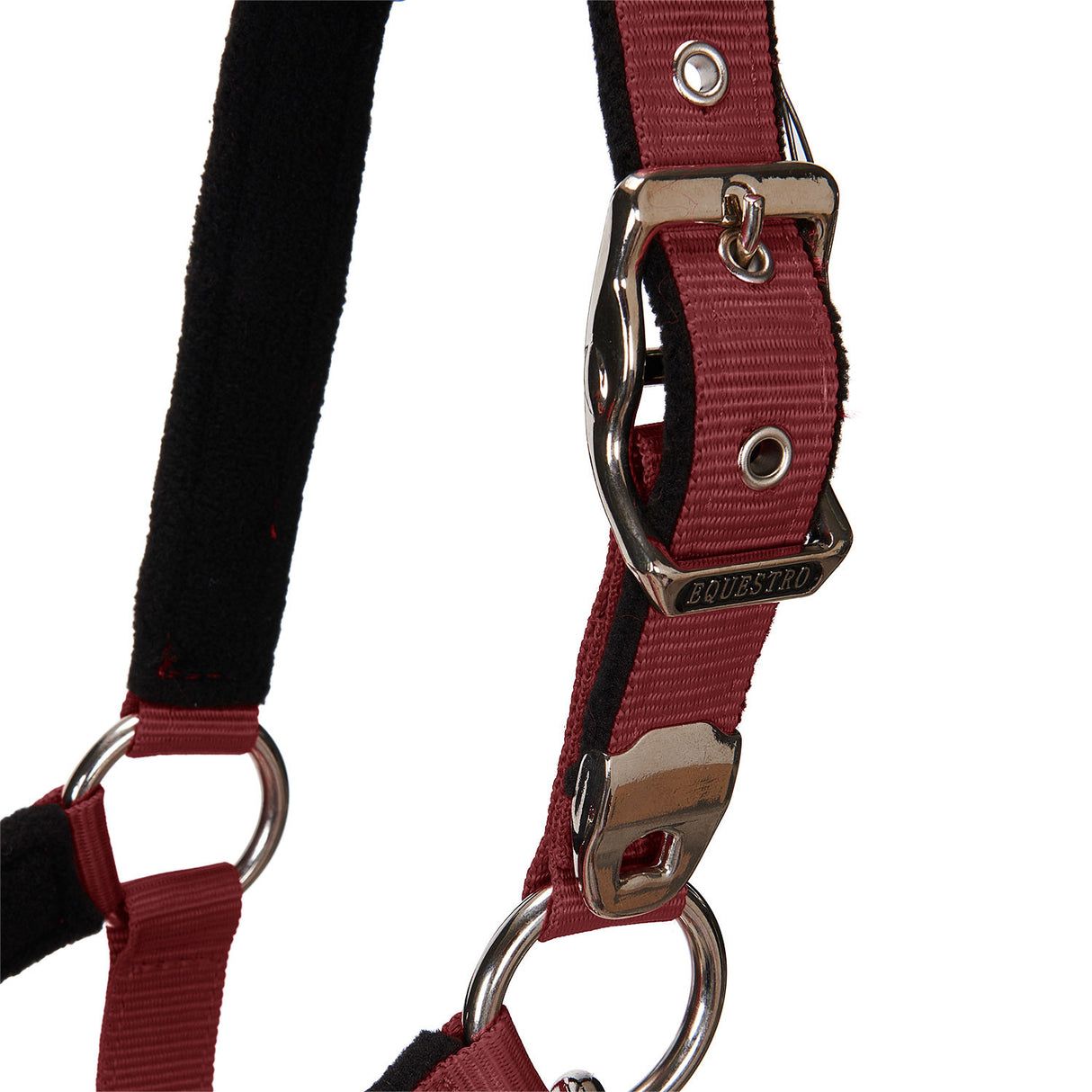 Padded double adjustment headcollar
