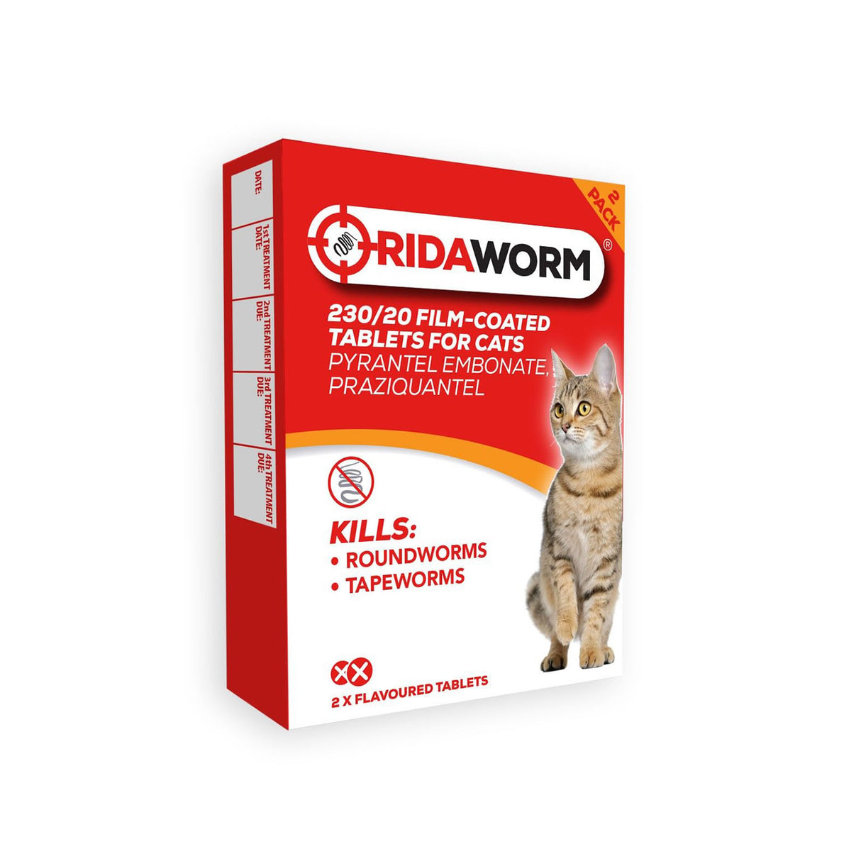 Chanelle Ridaworm Cat Tablets
