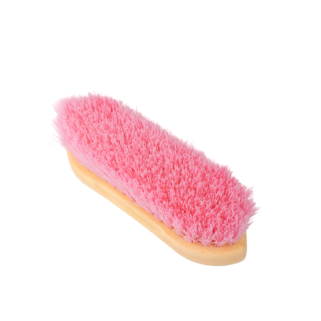 GS Equestrian & Country Plastic Dandy Brush #colour_pink