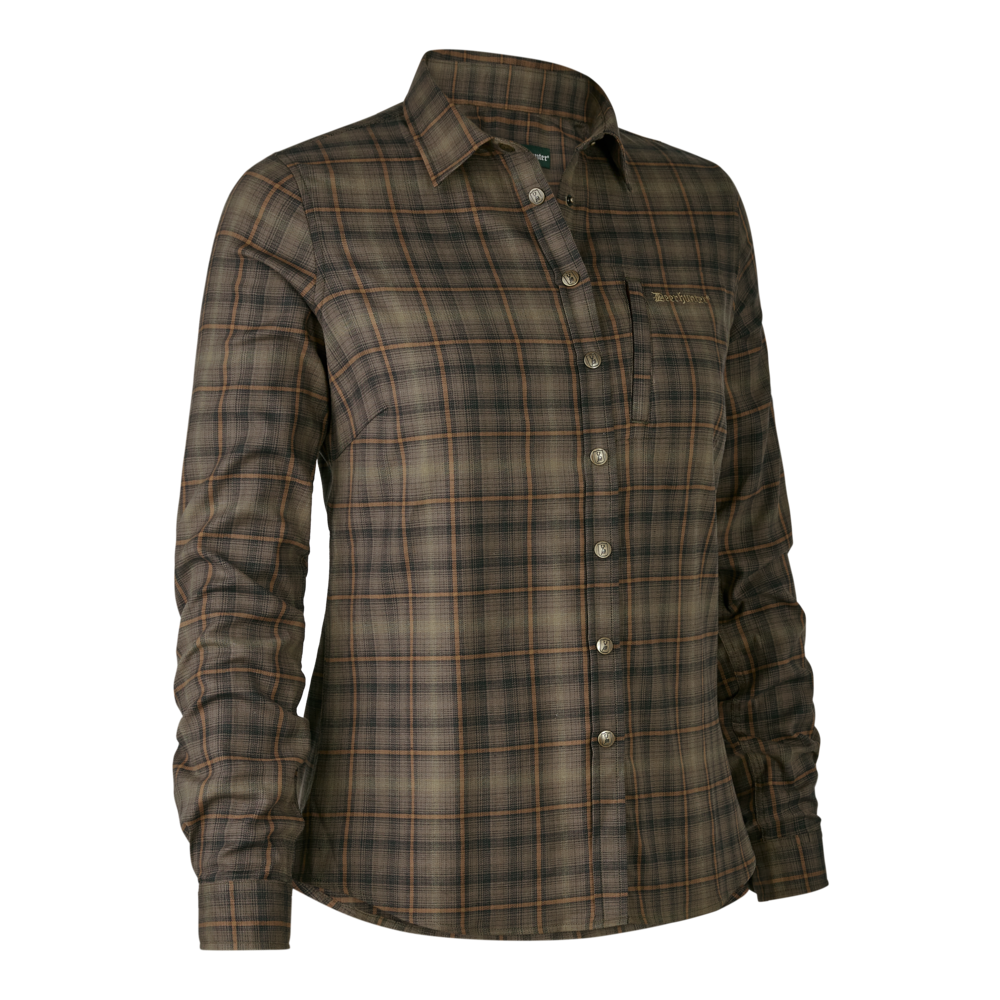 Deerhunter Women's Emery Shirt #colour_green-check
