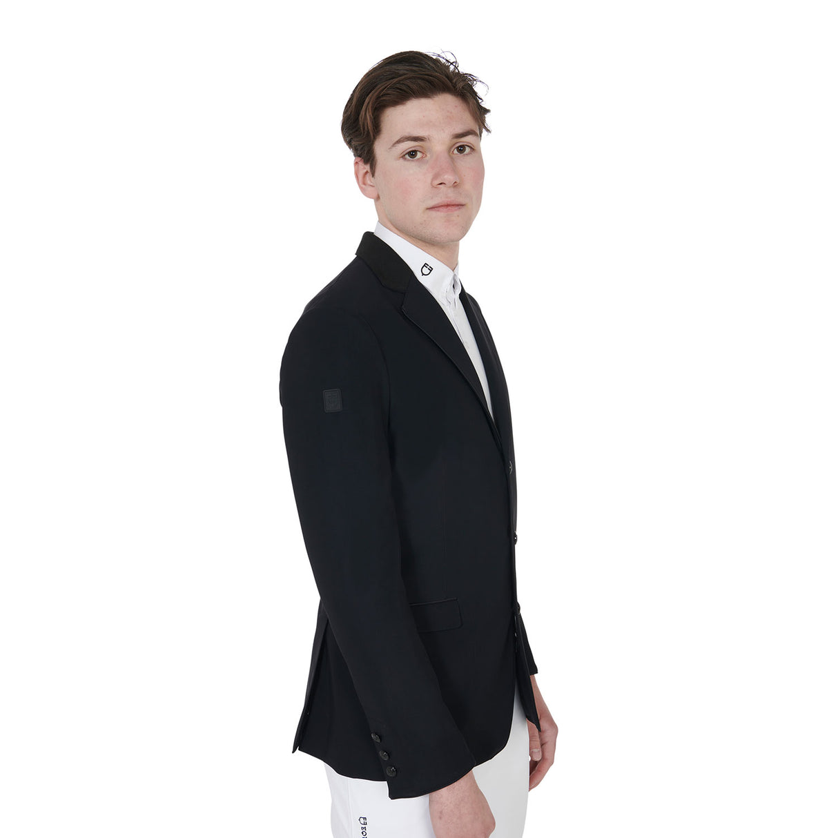 Equestro Men's Competition Jacket With Three Buttons