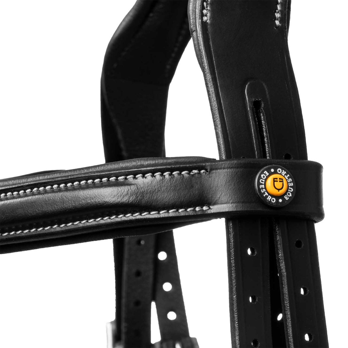 Equestro Bridle In Soft Stitched Leather