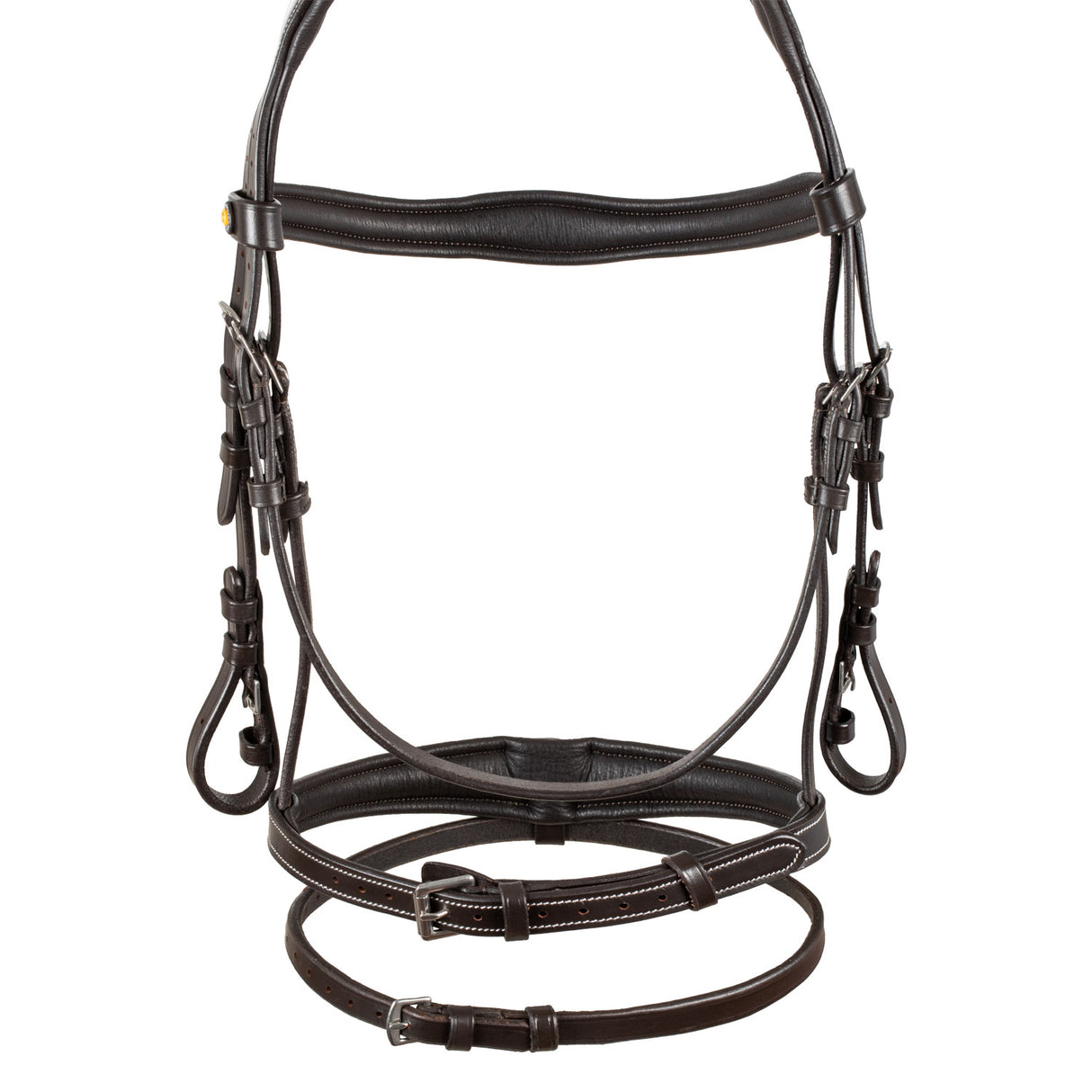 Equestro Bridle In Soft Stitched Leather